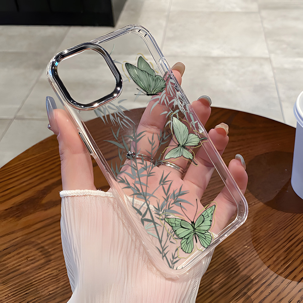 Phone Cases Galaxy A16 5G - Silikonowe etui z motylem do Samsung