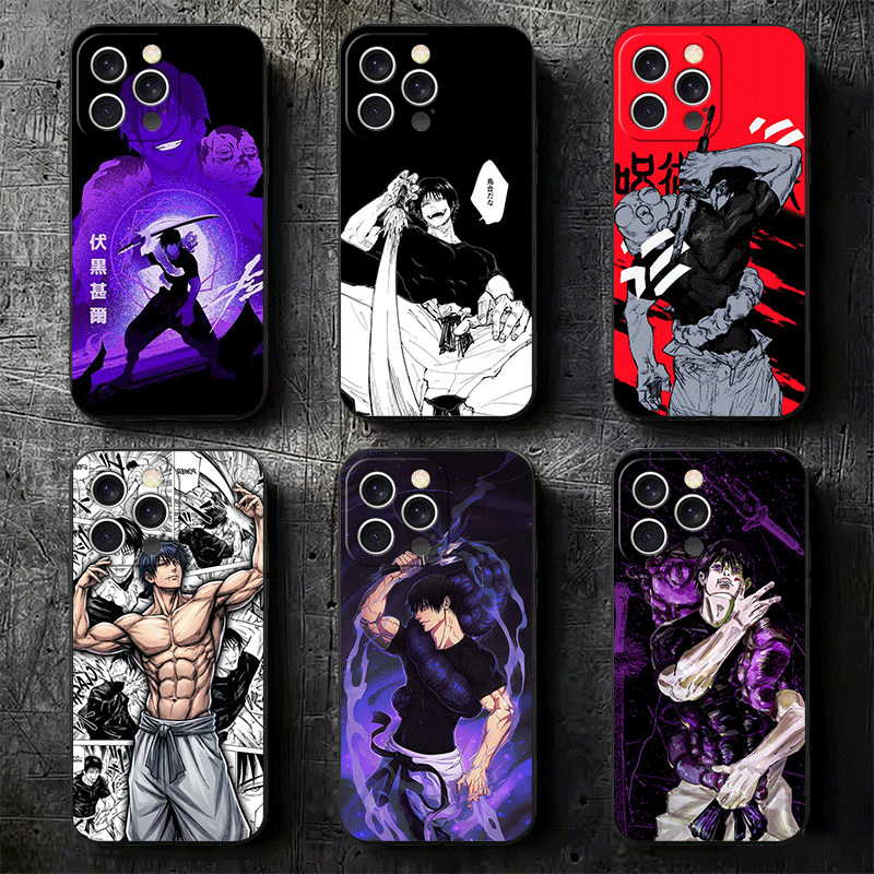 Phone Cases Jujutsu Kaisen - Anime Fushiguro Toji JUJUSU Miękkie etui