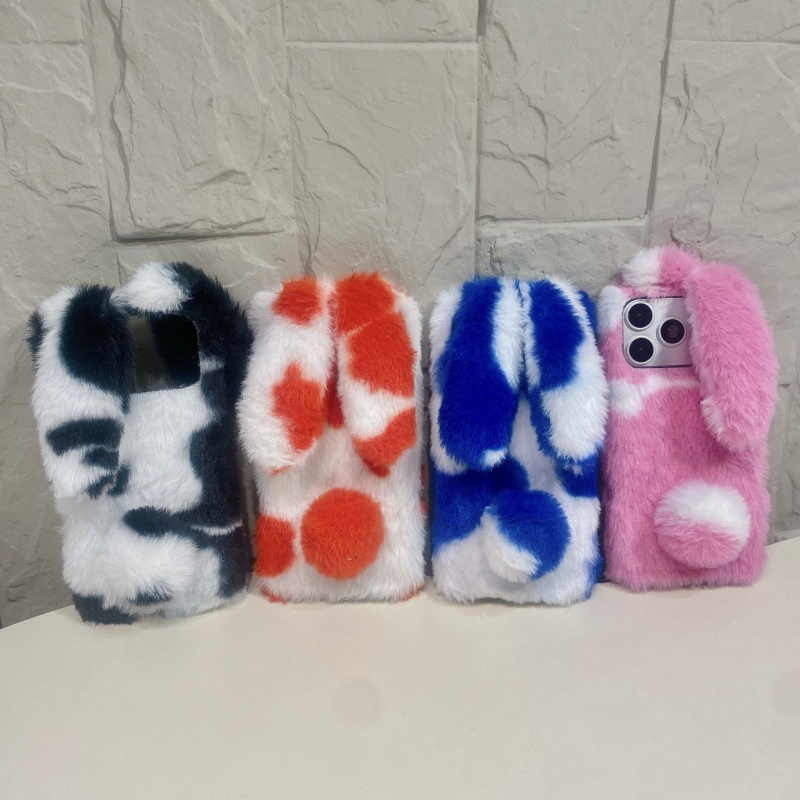Phone Cases Iphone 13 - Urocze futrzane etui na telefon z