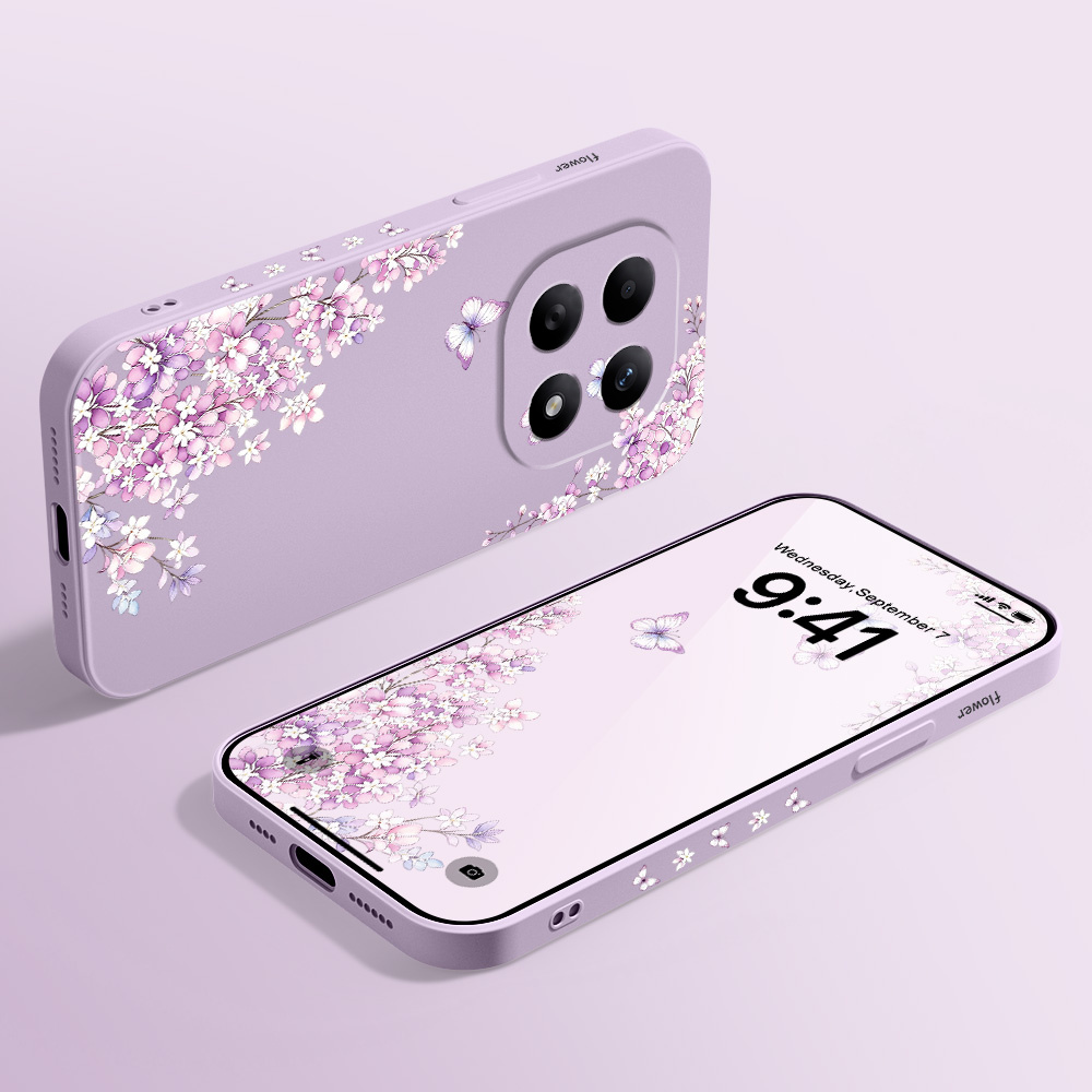 Fioletowe etui z motywem kwiat – Phone Cases Xiaomi 15 recenzja i cena